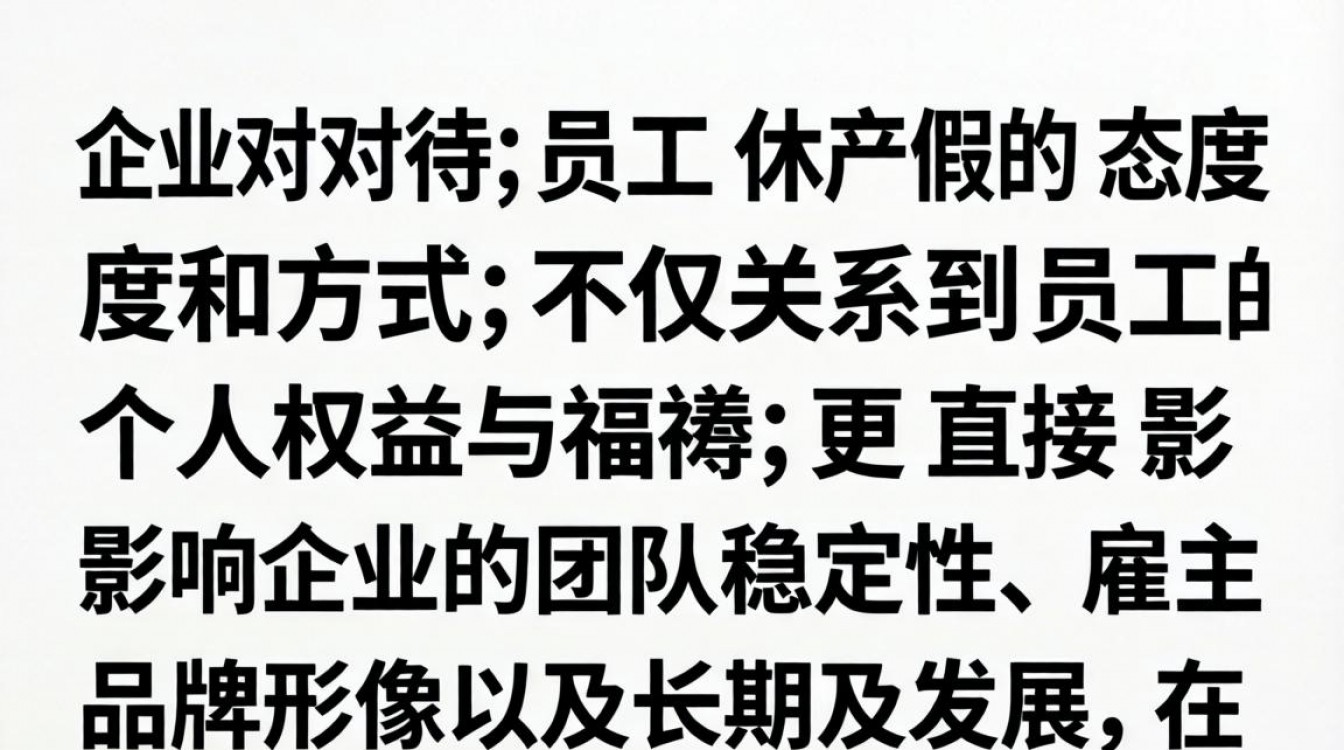 企业如何平衡员工休产假与工作运转,保障权益?-图2 企业如何平衡员工休产假与工作运转,保障权益?-图2