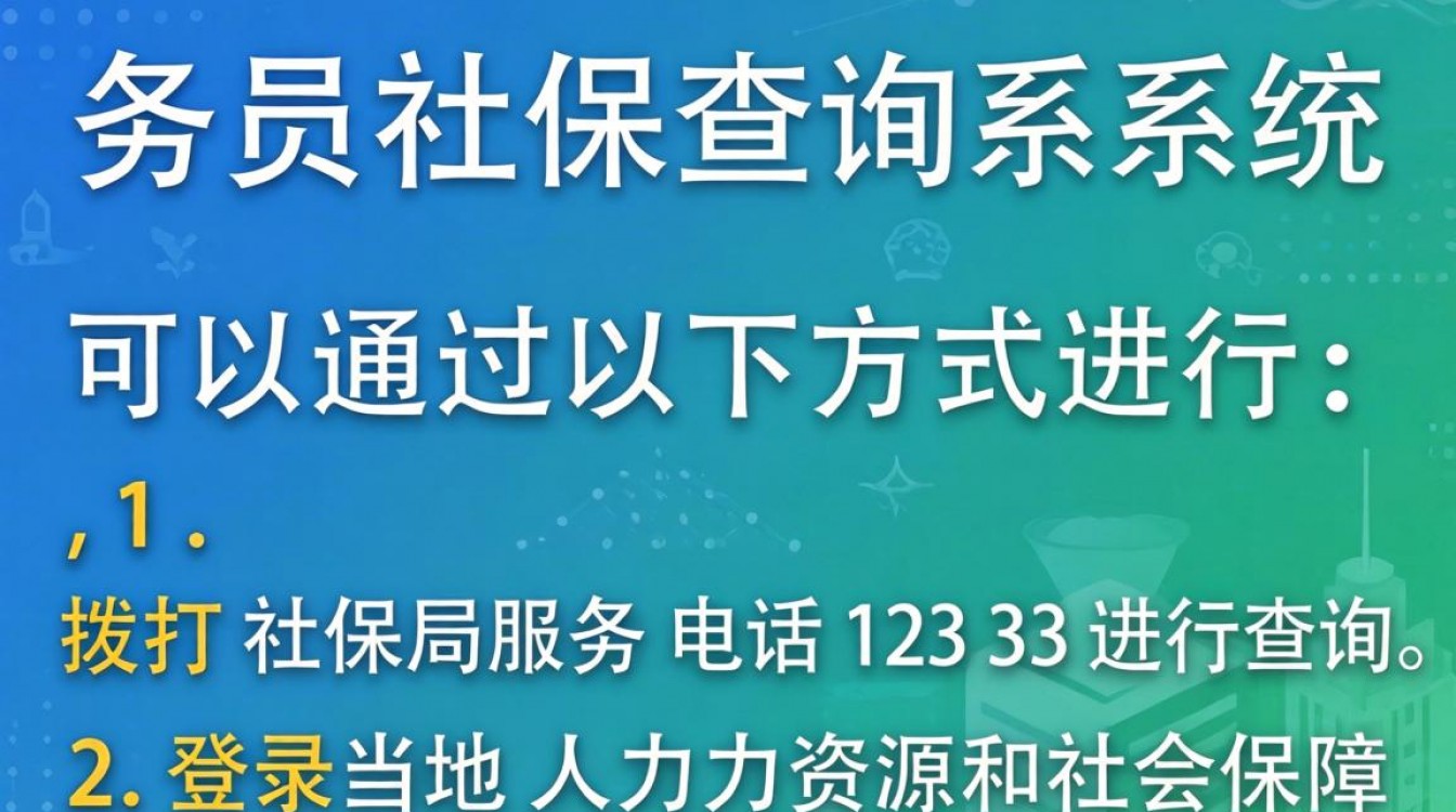如何查询公务员社保信息?-图2 如何查询公务员社保信息?-图2