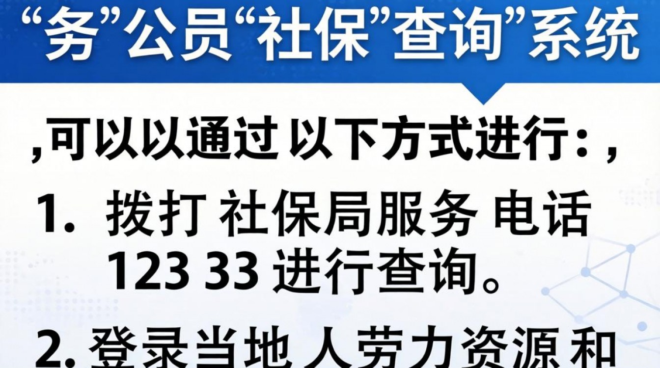 如何查询公务员社保信息?-图3 如何查询公务员社保信息?-图3