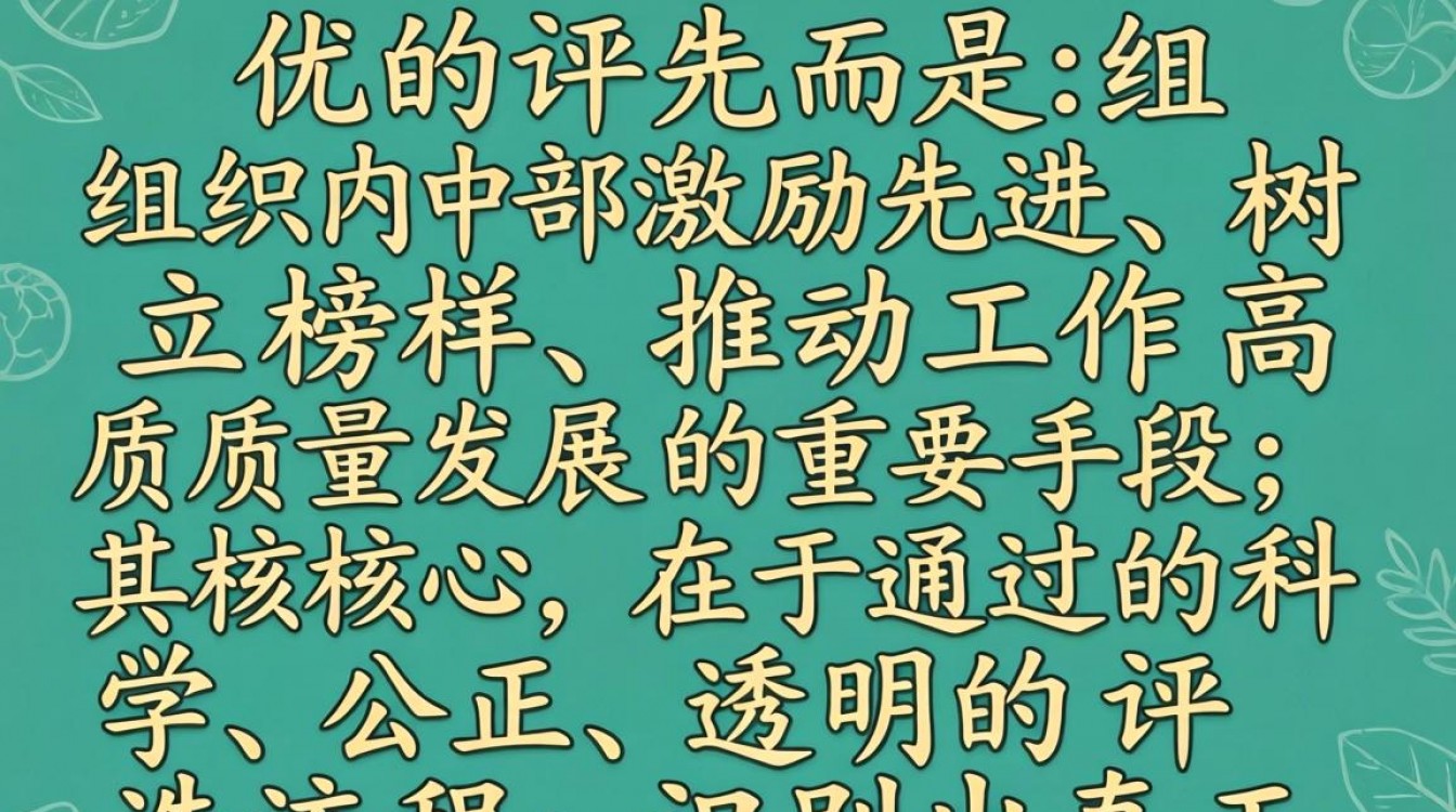 如何进行评优评先?标准、流程和常见问题有哪些?-图3 如何进行评优评先?标准、流程和常见问题有哪些?-图3