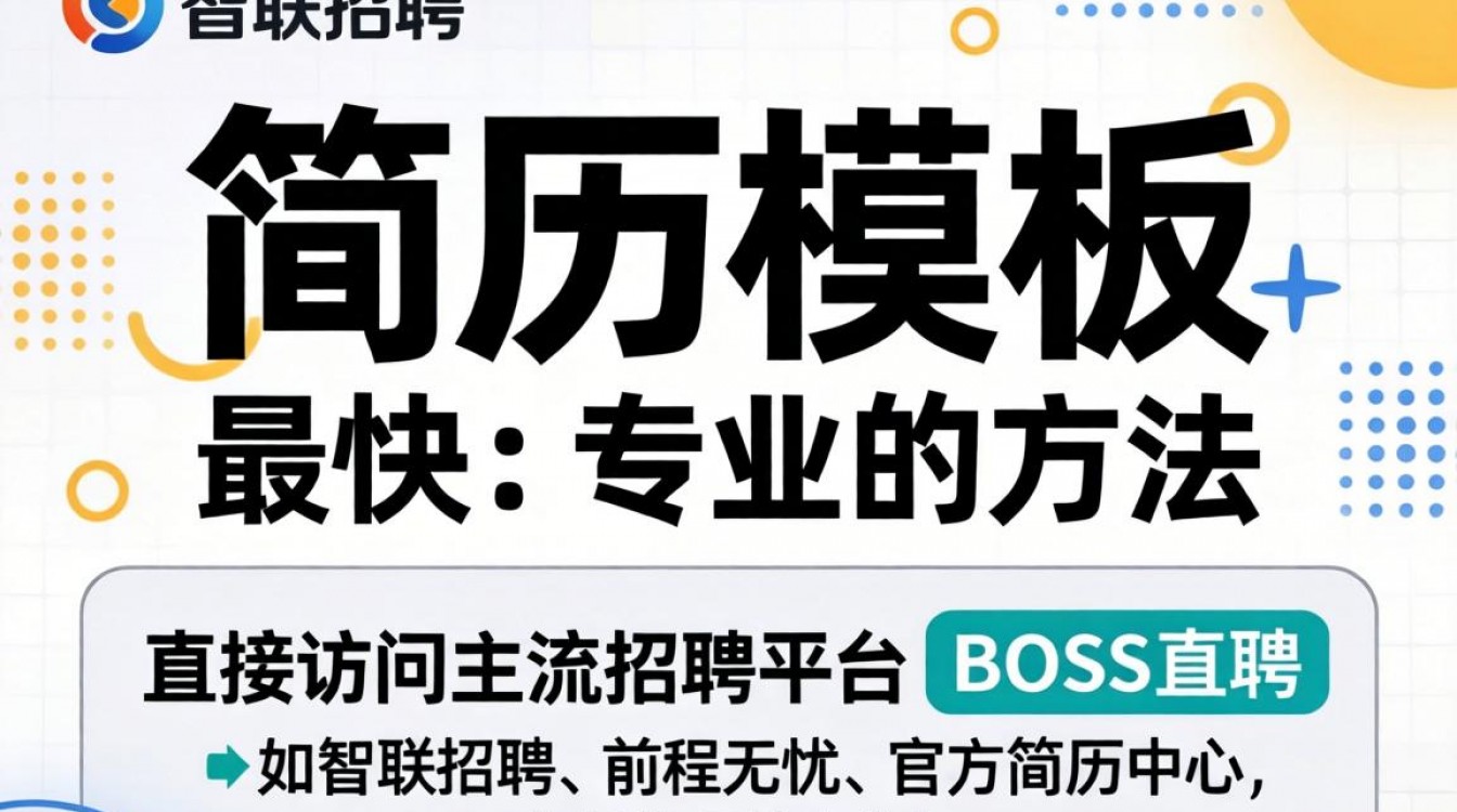 简历模板怎么下载?免费简历模板下载网站推荐-图1 简历模板怎么下载?免费简历模板下载网站推荐-图1