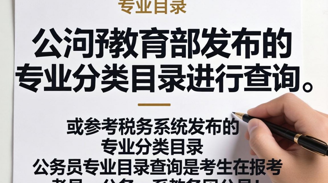如何查询公务员专业目录?-图1 如何查询公务员专业目录?-图1