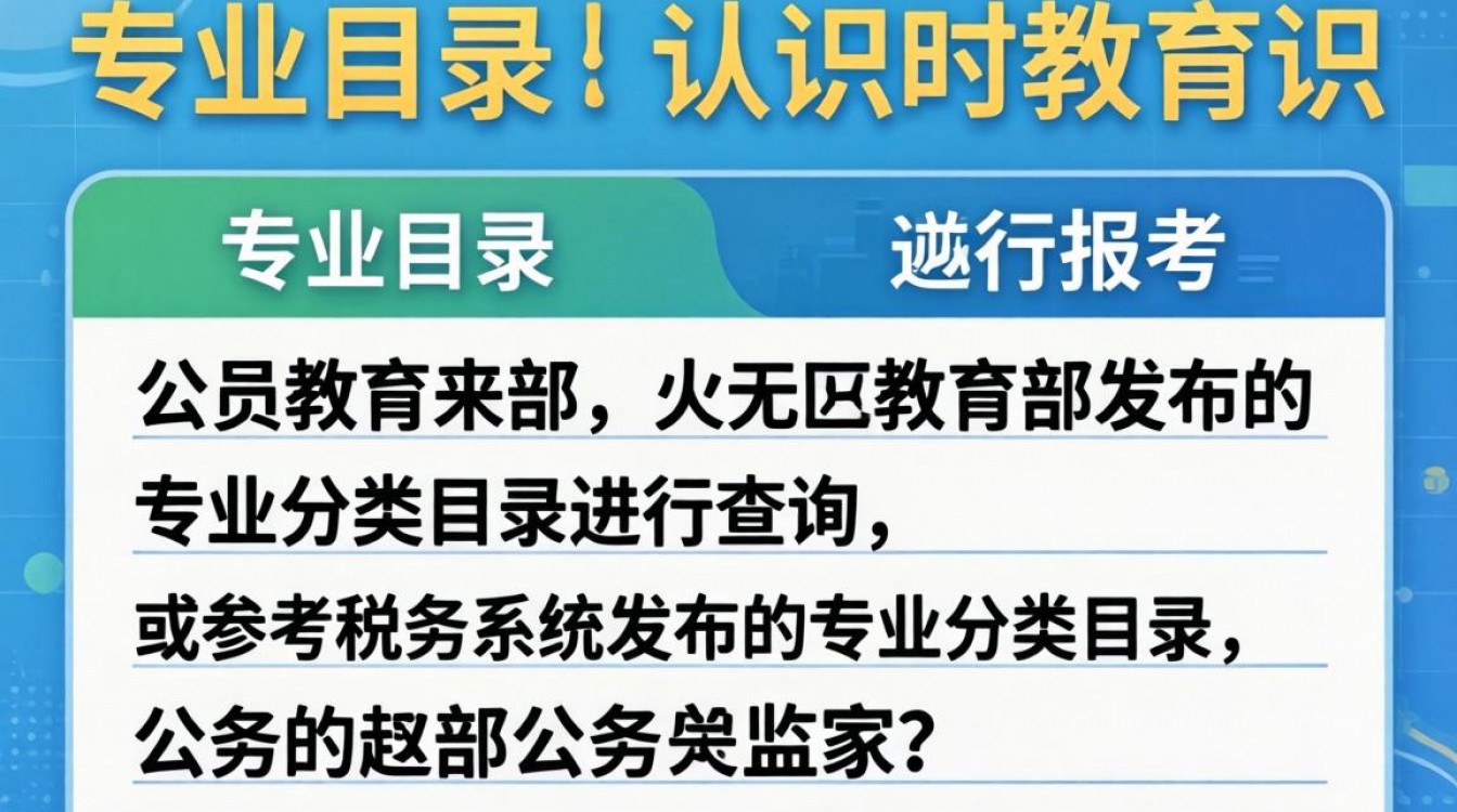 如何查询公务员专业目录?-图2 如何查询公务员专业目录?-图2