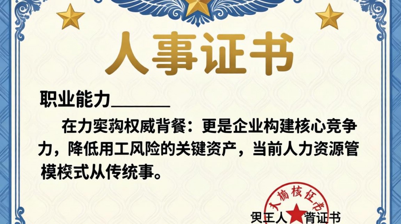 优秀人事证书-图1 优秀人事证书-图1