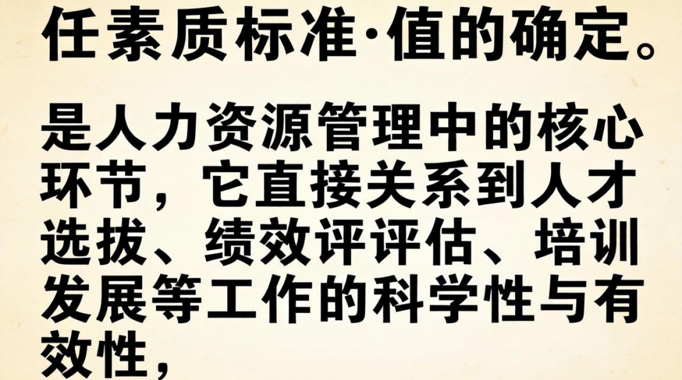 胜任素质标准值如何科学确定?-图1 胜任素质标准值如何科学确定?-图1