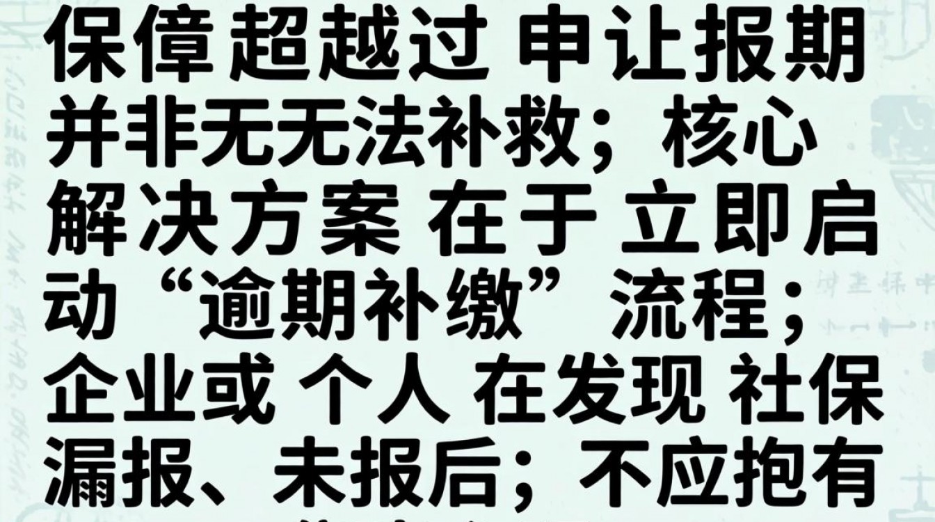 社保超过申报期怎么办？还能补办吗？-图2