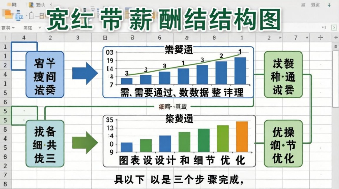 Excel宽带薪酬图怎么绘制?步骤和技巧是什么?-图2 Excel宽带薪酬图怎么绘制?步骤和技巧是什么?-图2