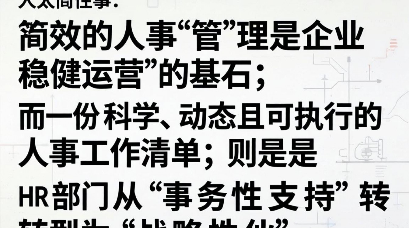 人事工作清单包含哪些内容，人事日常工作流程表-图2