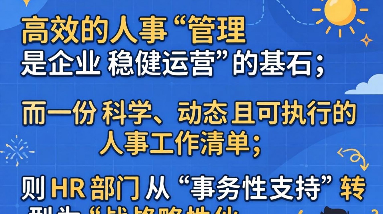 人事工作清单包含哪些内容，人事日常工作流程表-图3