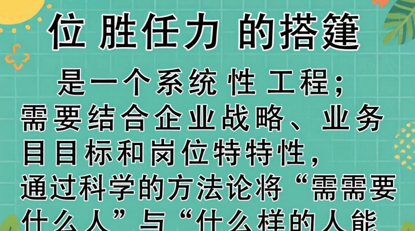 如何搭建岗位胜任力模型?关键步骤与核心要素有哪些?-图2 如何搭建岗位胜任力模型?关键步骤与核心要素有哪些?-图2