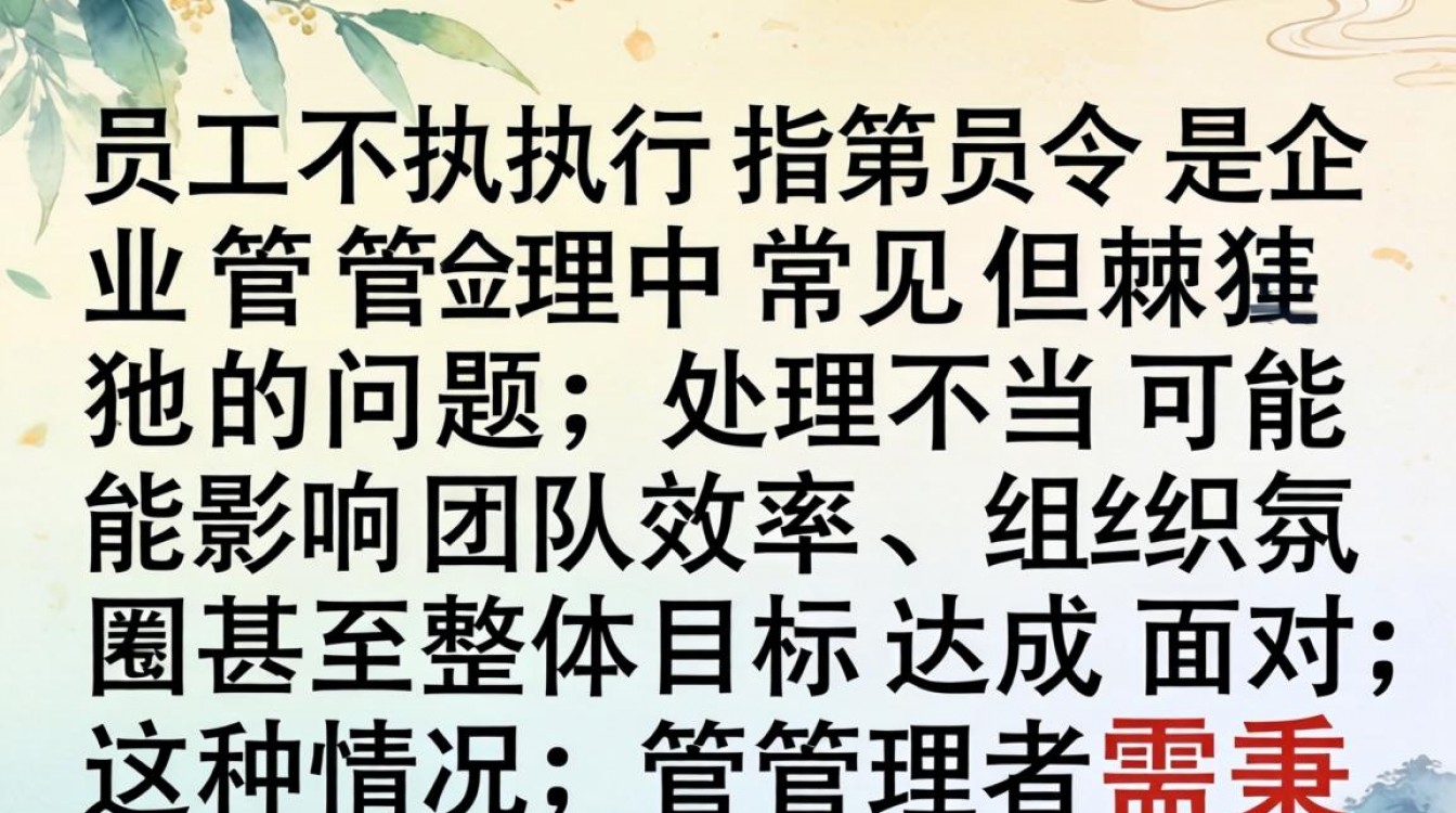 员工不服从工作指令怎么办?管理者如何有效解决?-图2 员工不服从工作指令怎么办?管理者如何有效解决?-图2