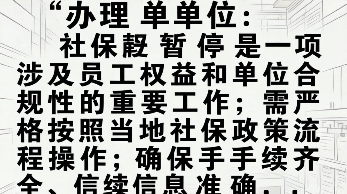 单位社保暂停怎么办理?需要准备哪些材料?-图2 单位社保暂停怎么办理?需要准备哪些材料?-图2
