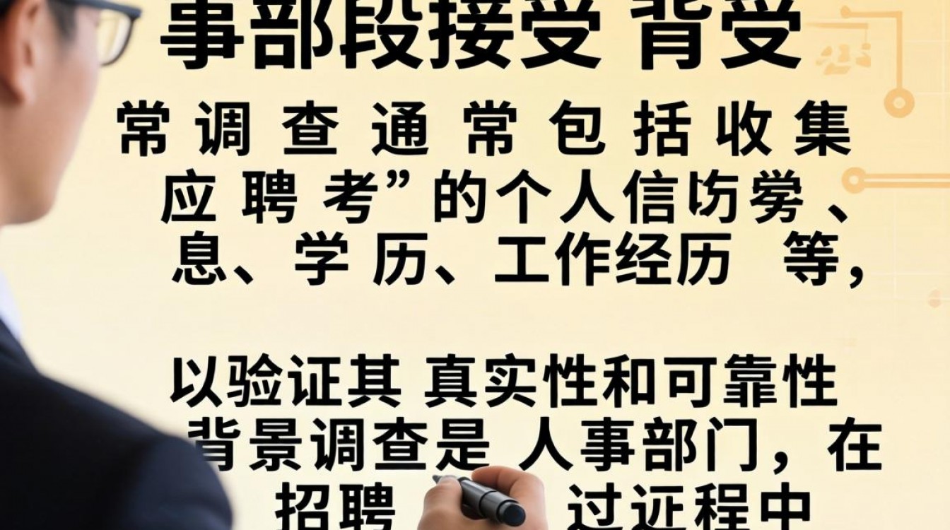 人事部如何有效进行背景调查?-图2 人事部如何有效进行背景调查?-图2