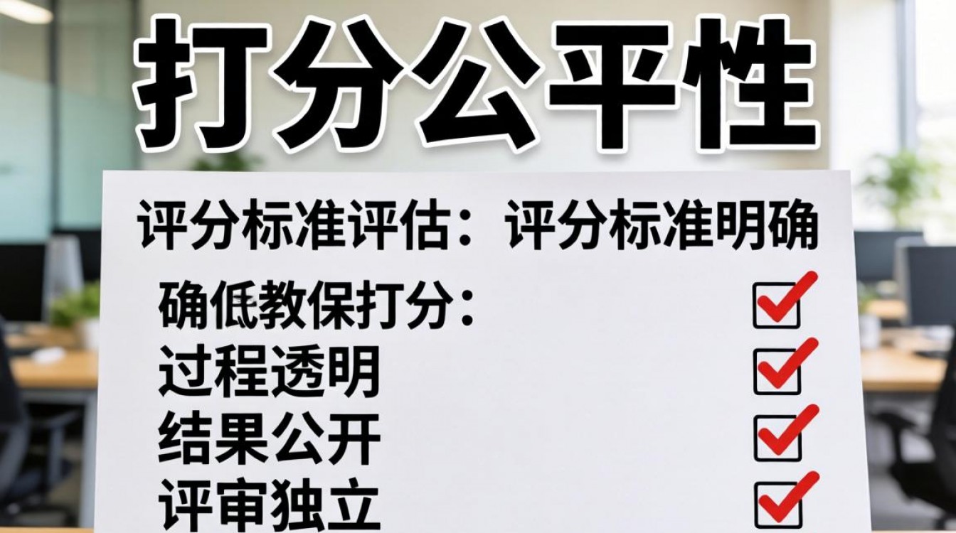 如何确保打分过程中的公平性？-图3