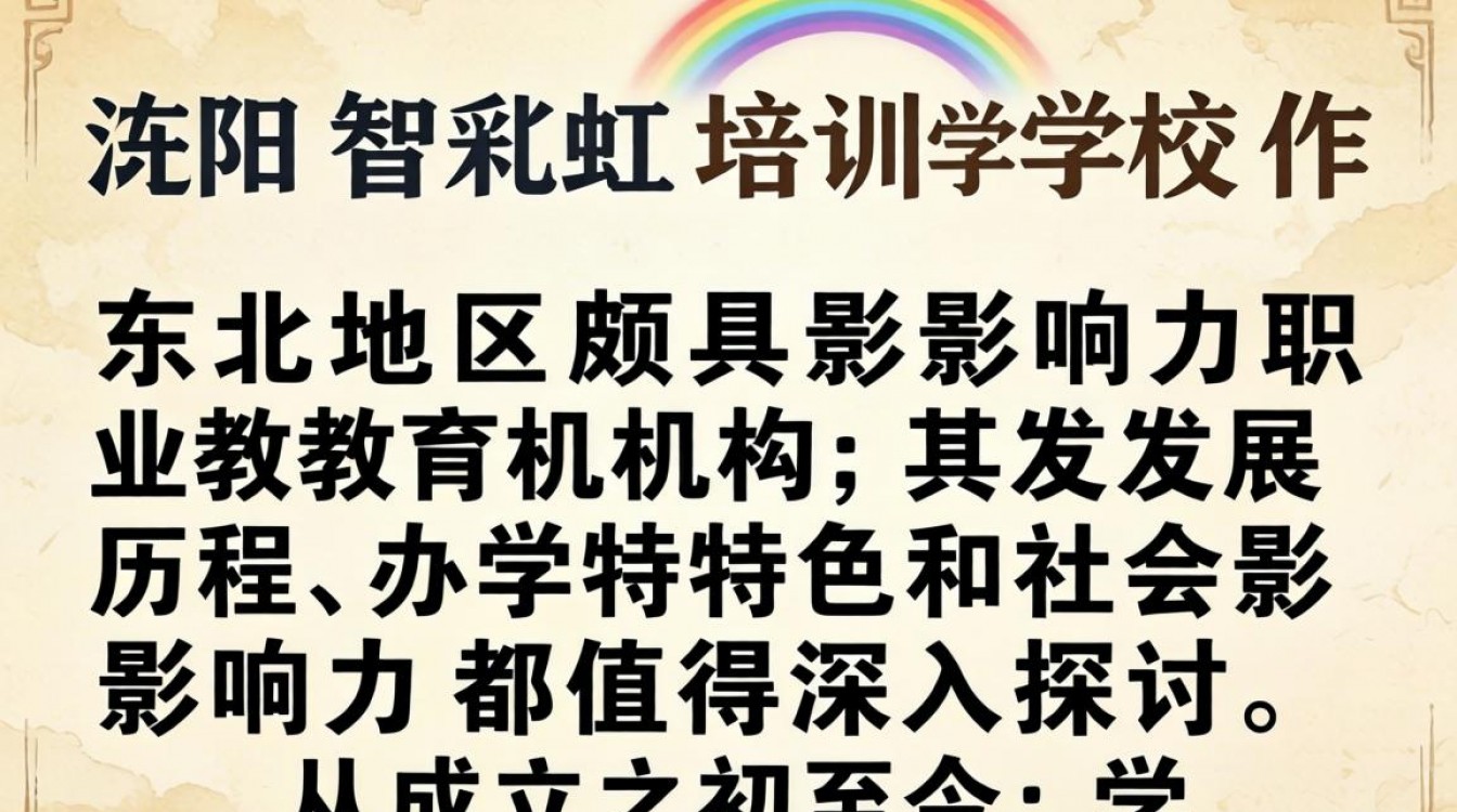 沈阳智虹培训学校如何?教学质量与就业前景怎么样?-图2 沈阳智虹培训学校如何?教学质量与就业前景怎么样?-图2