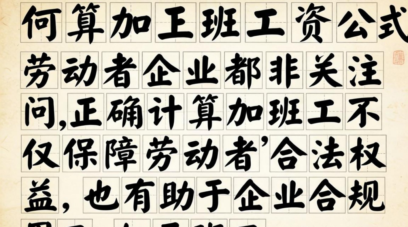 加班工资公式怎么算?不同工时制加班费计算方法详解-图2 加班工资公式怎么算?不同工时制加班费计算方法详解-图2