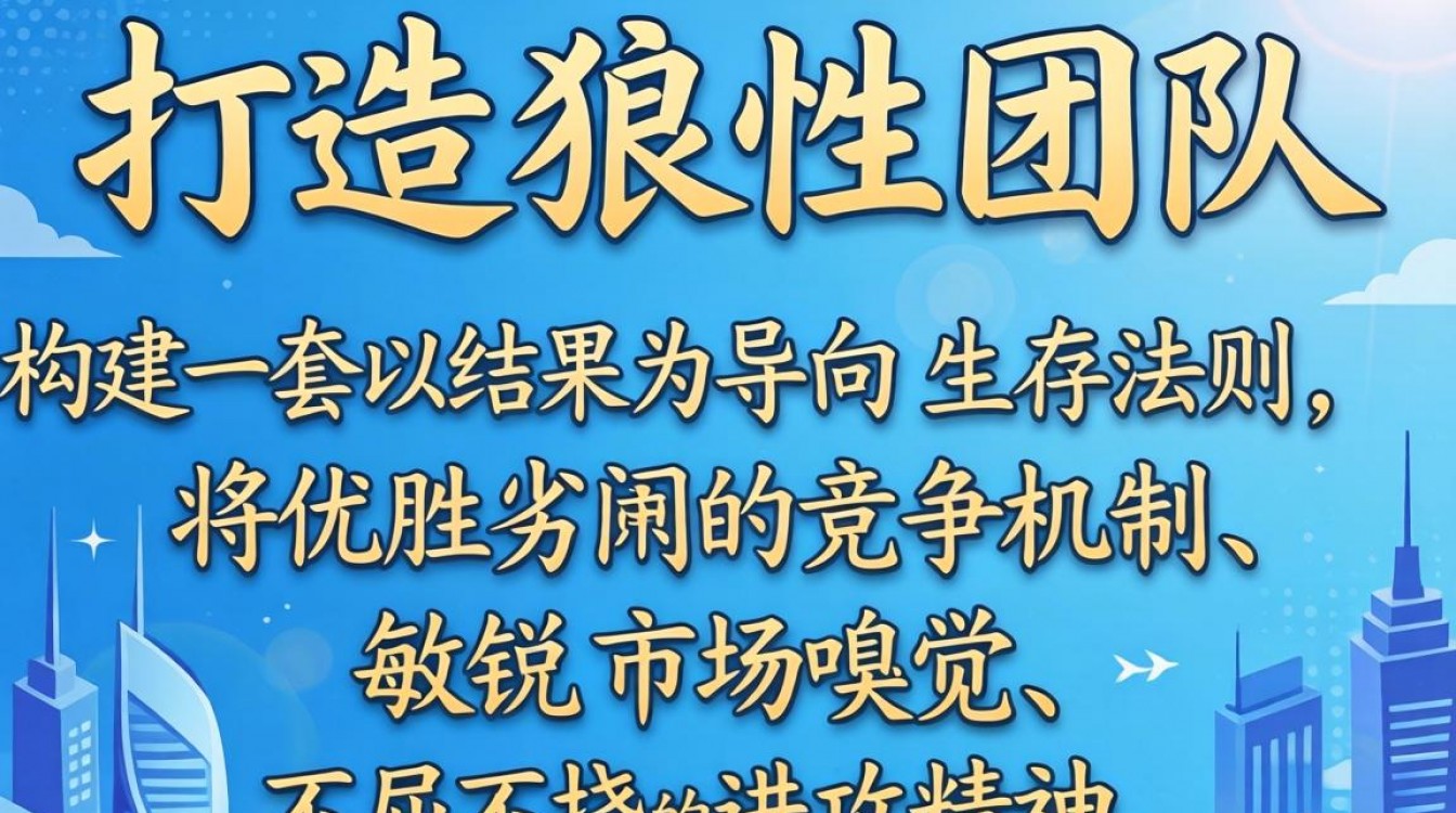 企业如何打造狼性团队?打造狼性团队的方法有哪些-图3 企业如何打造狼性团队?打造狼性团队的方法有哪些-图3