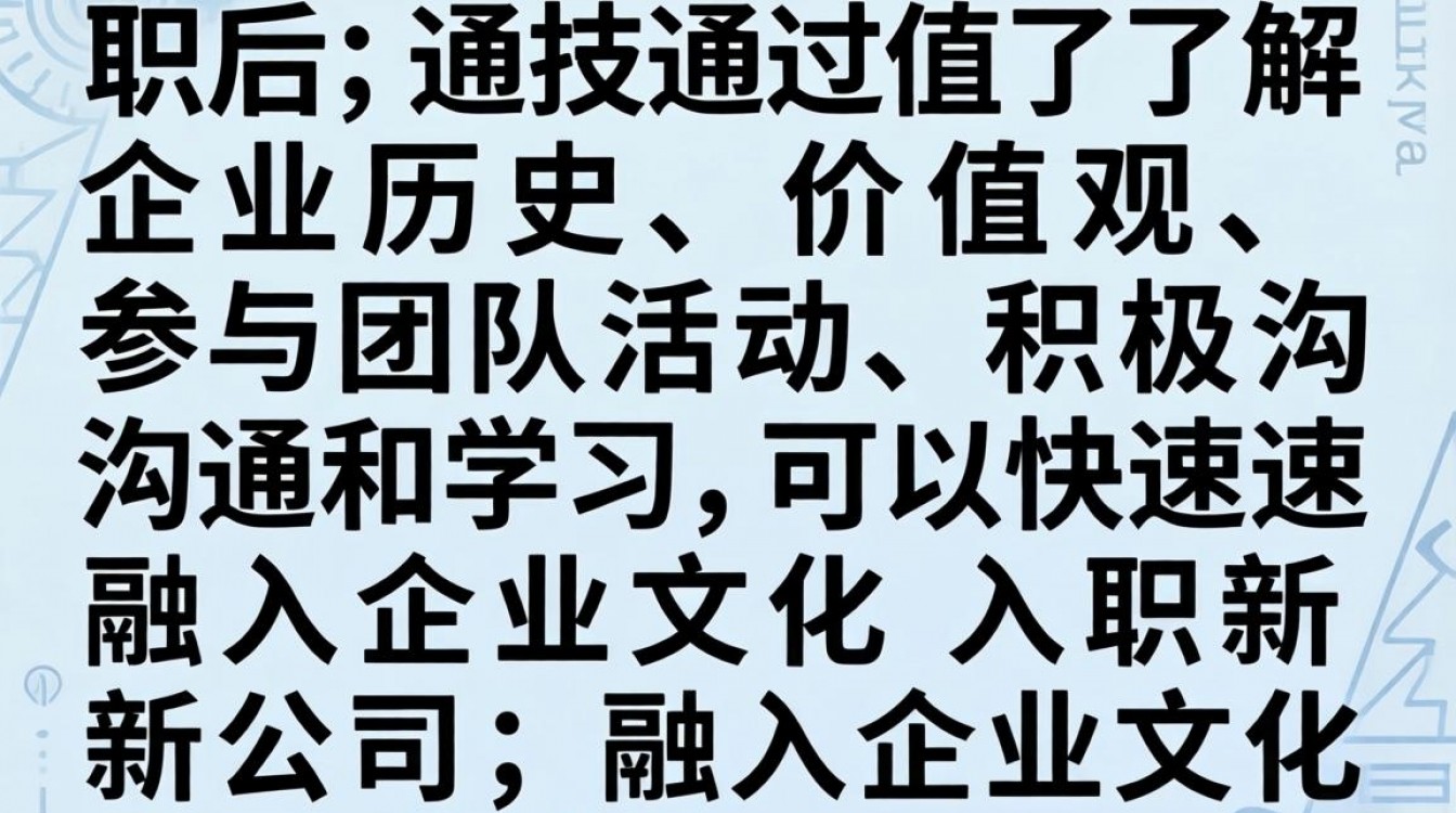 如何快速融入新公司的企业文化？-图1
