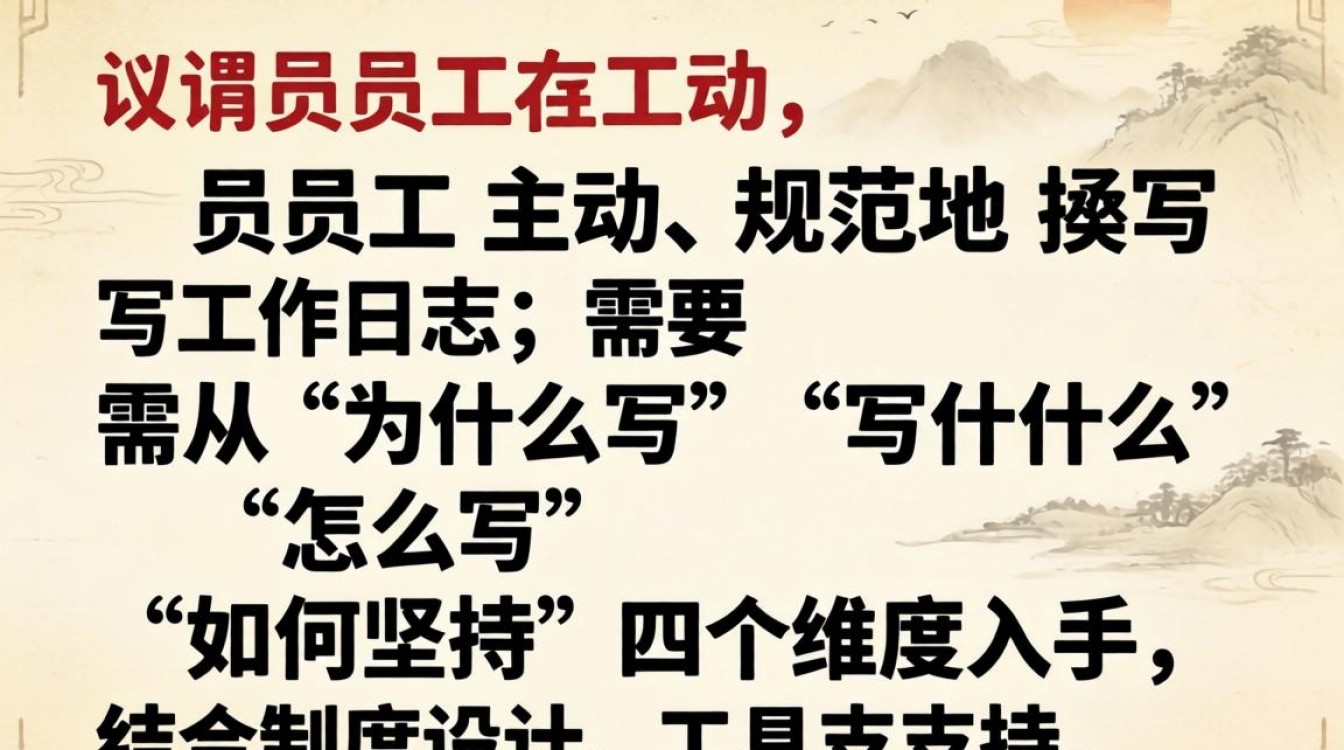 如何高效让员工主动写每日工作日志,有哪些实用技巧?-图2 如何高效让员工主动写每日工作日志,有哪些实用技巧?-图2