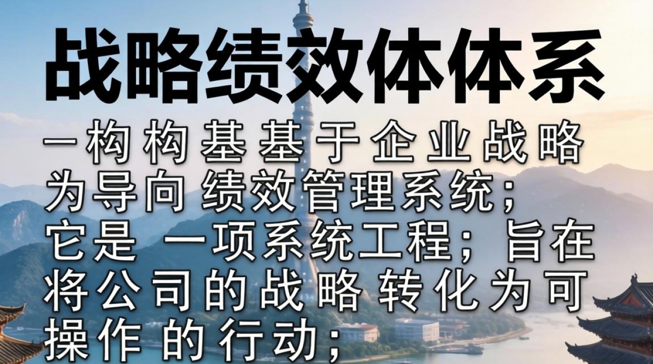 什么是战略绩效体系?-图2 什么是战略绩效体系?-图2