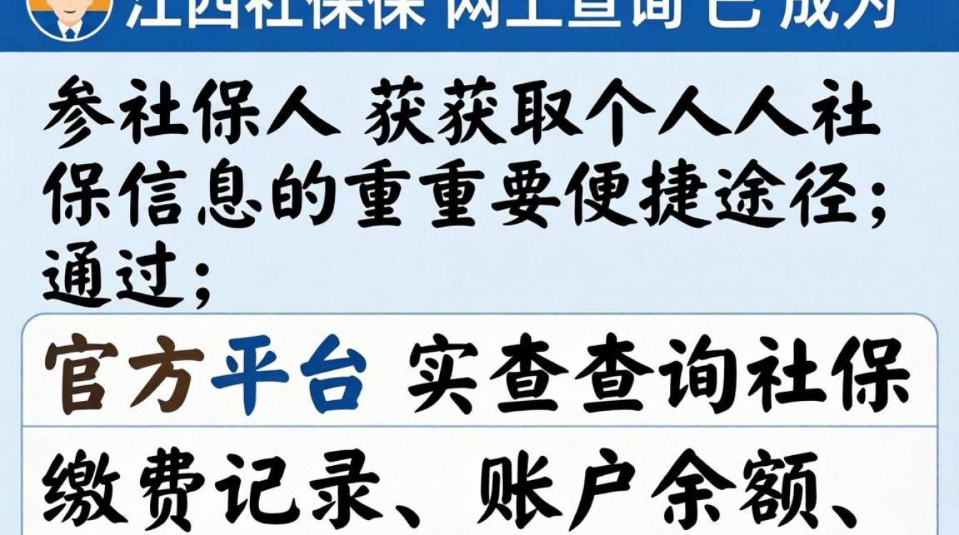 江西社保网上怎么查?个人社保账户查询步骤详解-图1 江西社保网上怎么查?个人社保账户查询步骤详解-图1