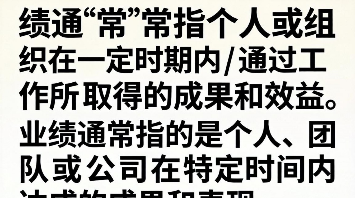 业绩的定义是什么?含义与标准解析-图3 业绩的定义是什么?含义与标准解析-图3