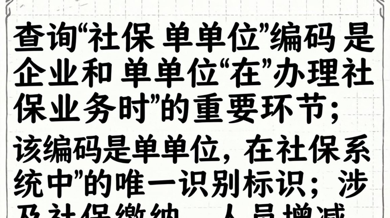 如何查询社保单位编码?新手操作指南及常见问题解答-图3 如何查询社保单位编码?新手操作指南及常见问题解答-图3