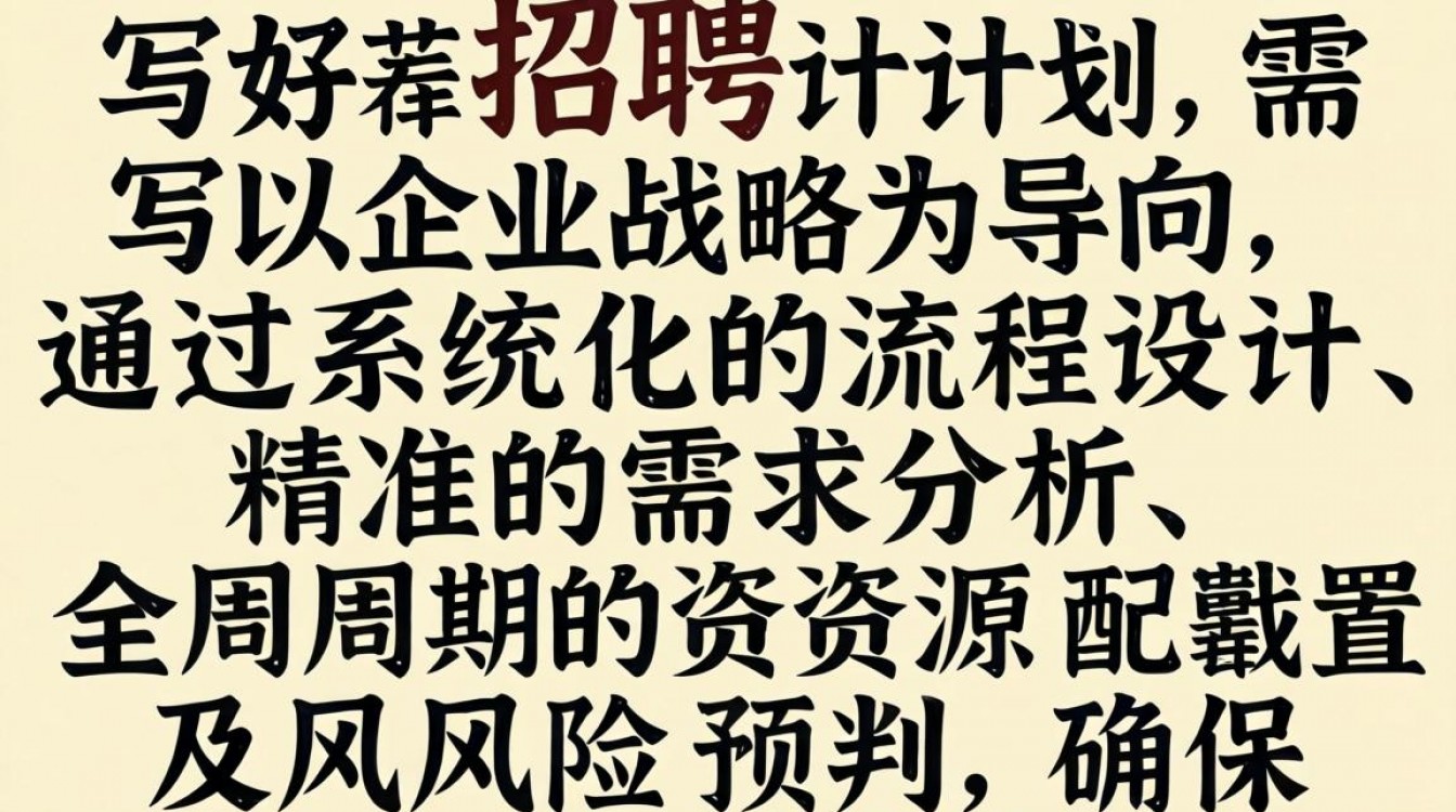HR如何高效撰写招聘计划?关键步骤和实用技巧有哪些?-图2 HR如何高效撰写招聘计划?关键步骤和实用技巧有哪些?-图2