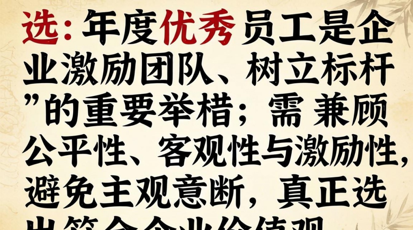 年度优秀员工评选,关键指标是什么?如何避免评选流于形式?-图1 年度优秀员工评选,关键指标是什么?如何避免评选流于形式?-图1