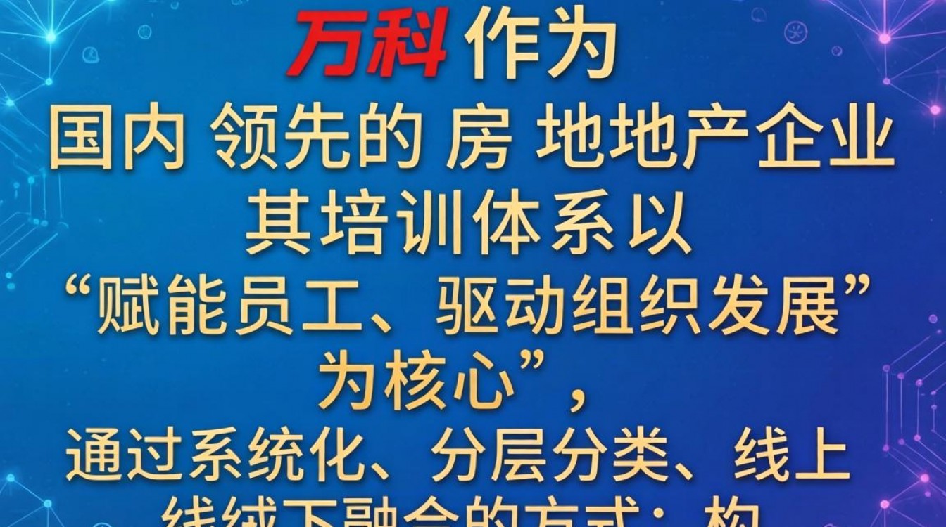 万科如何培训员工,新员工培训体系是怎样的?-图3 万科如何培训员工,新员工培训体系是怎样的?-图3
