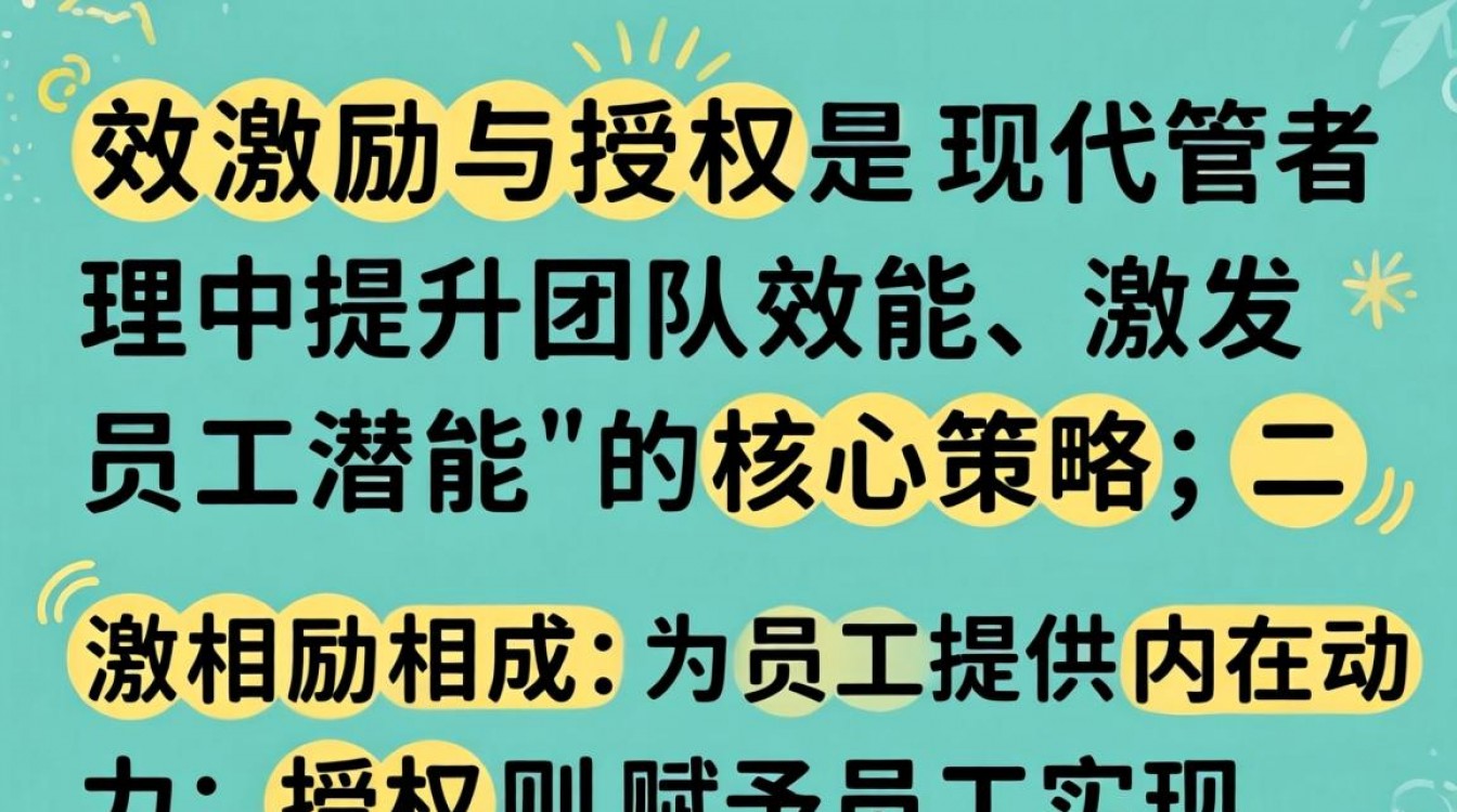 如何有效激励与授权?企业员工激励措施有哪些?-图1 如何有效激励与授权?企业员工激励措施有哪些?-图1