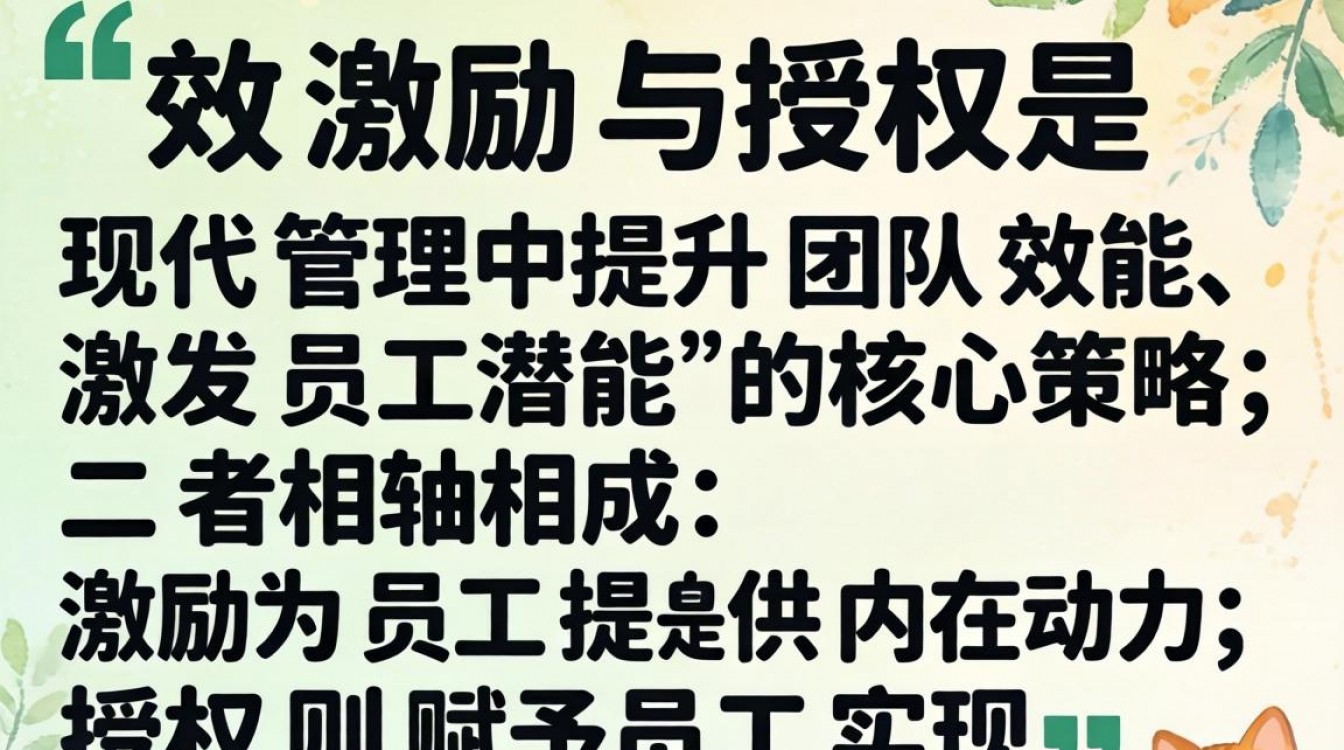 如何有效激励与授权?企业员工激励措施有哪些?-图2 如何有效激励与授权?企业员工激励措施有哪些?-图2