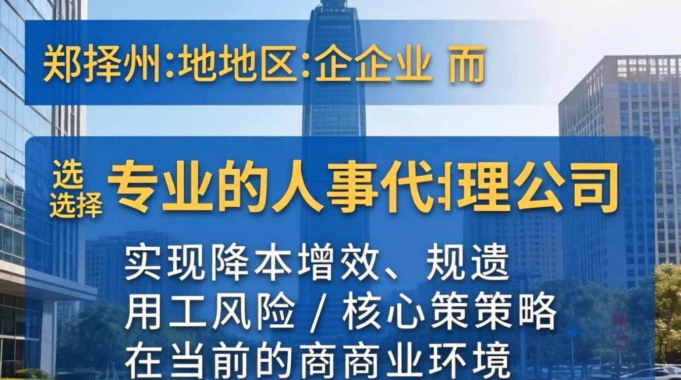 郑州人事代理公司哪家好？郑州专业人事代理服务收费标准-图1