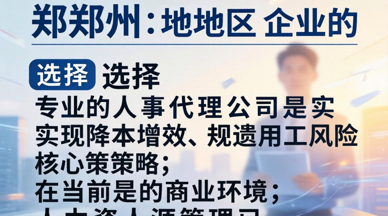 郑州人事代理公司哪家好？郑州专业人事代理服务收费标准-图2
