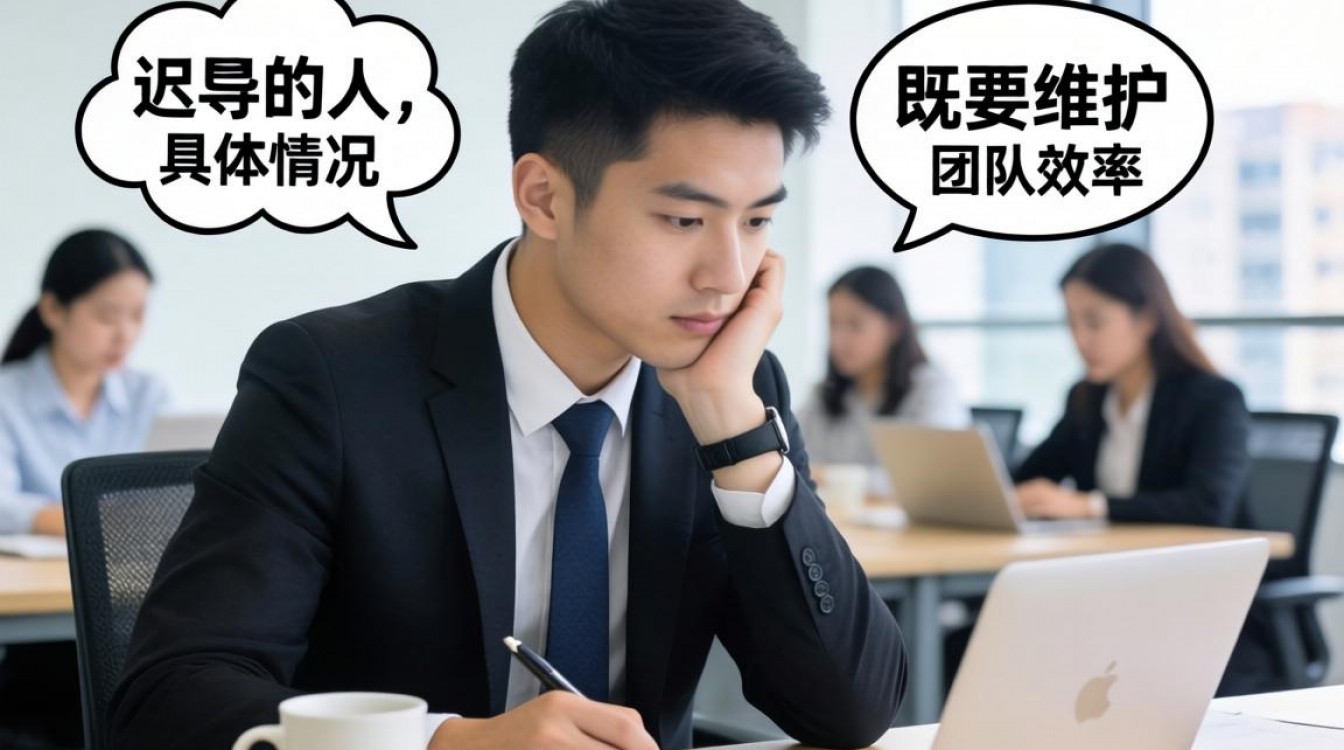 如何处理经常迟到的员工又不影响团队士气？-图1