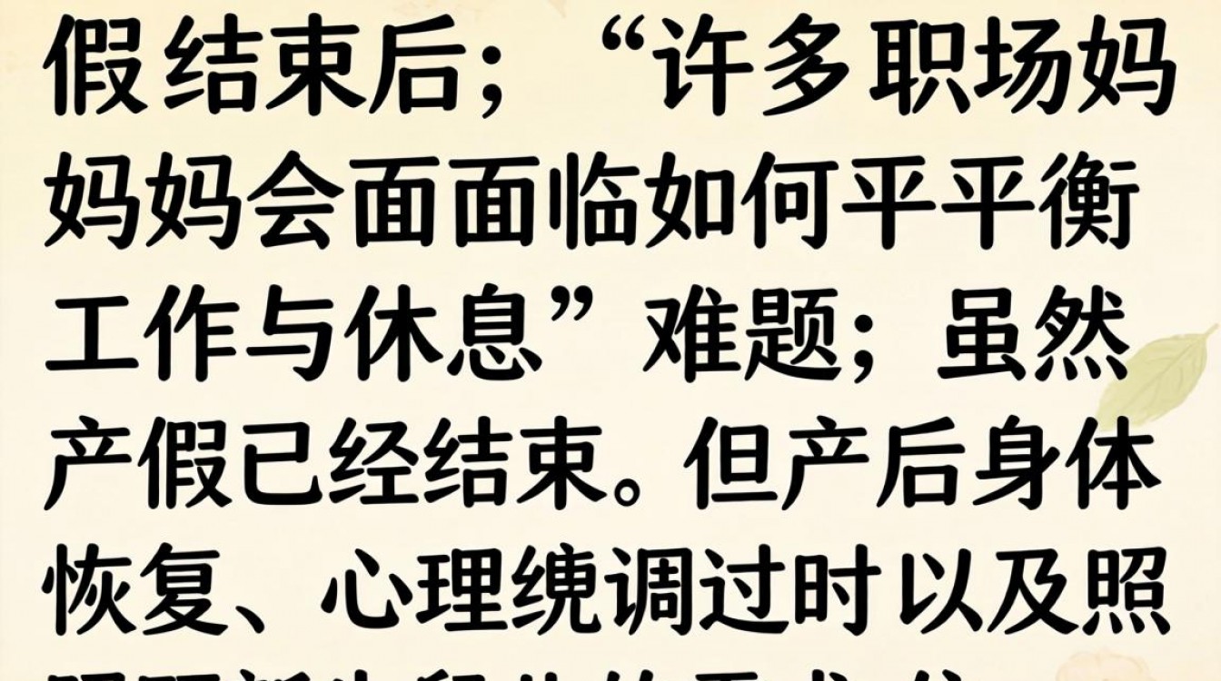 产假结束后如何合法延长休息时间?产假结束后怎么申请延长假期?-图2 产假结束后如何合法延长休息时间?产假结束后怎么申请延长假期?-图2
