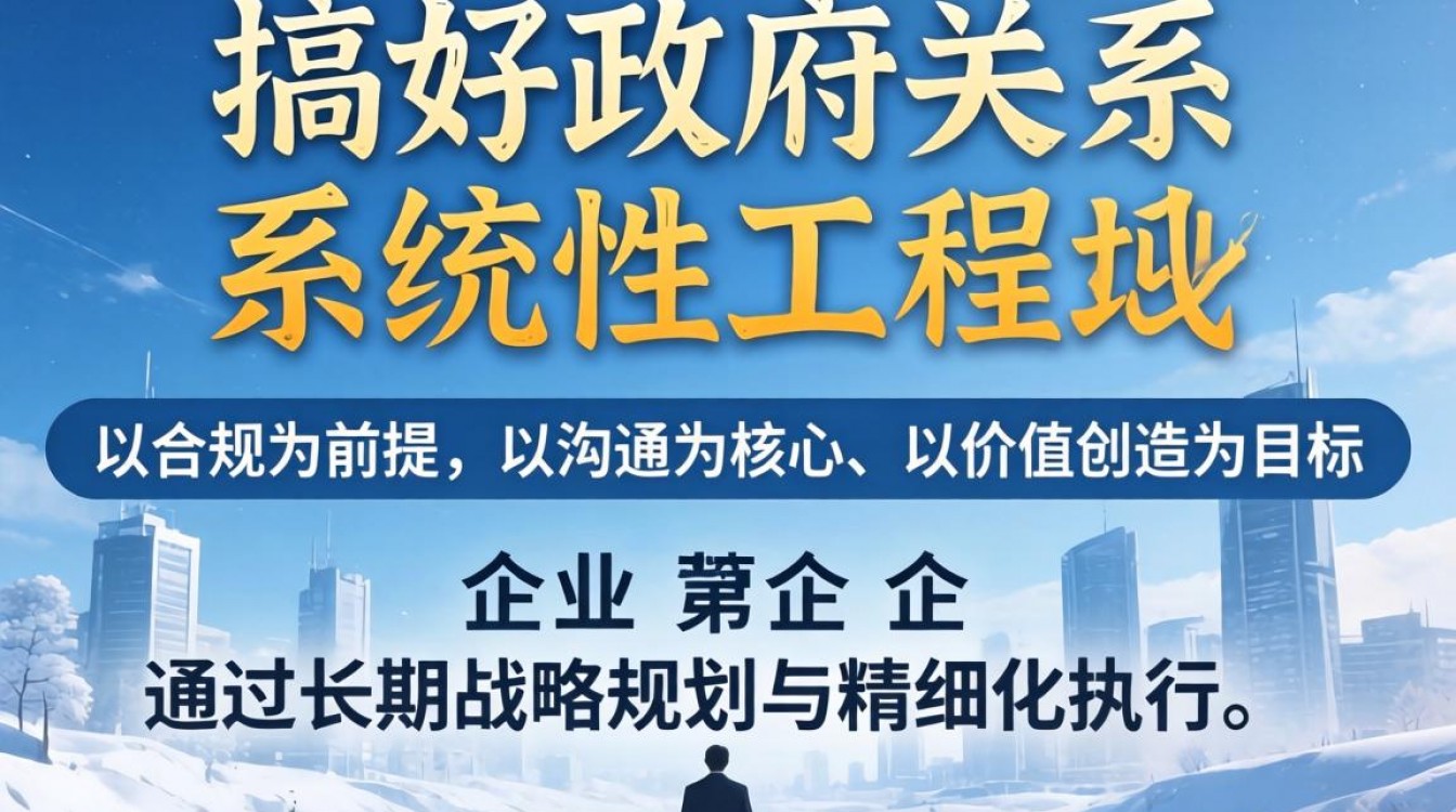 企业如何搞好政府关系?新手小白必看的实操指南!-图3 企业如何搞好政府关系?新手小白必看的实操指南!-图3