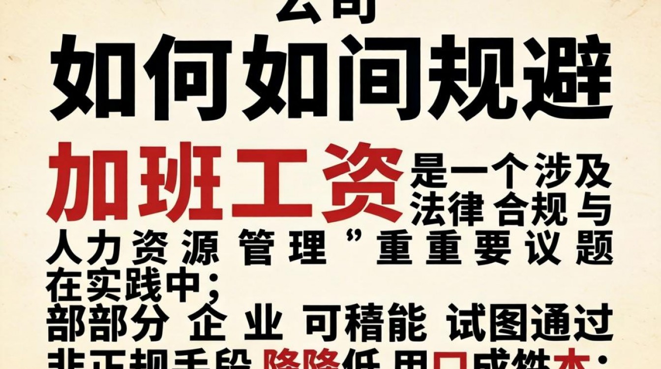 公司如何合法规避加班费且不被员工告?专家深度解析,公司不给加班费怎么办-图2 公司如何合法规避加班费且不被员工告?专家深度解析,公司不给加班费怎么办-图2