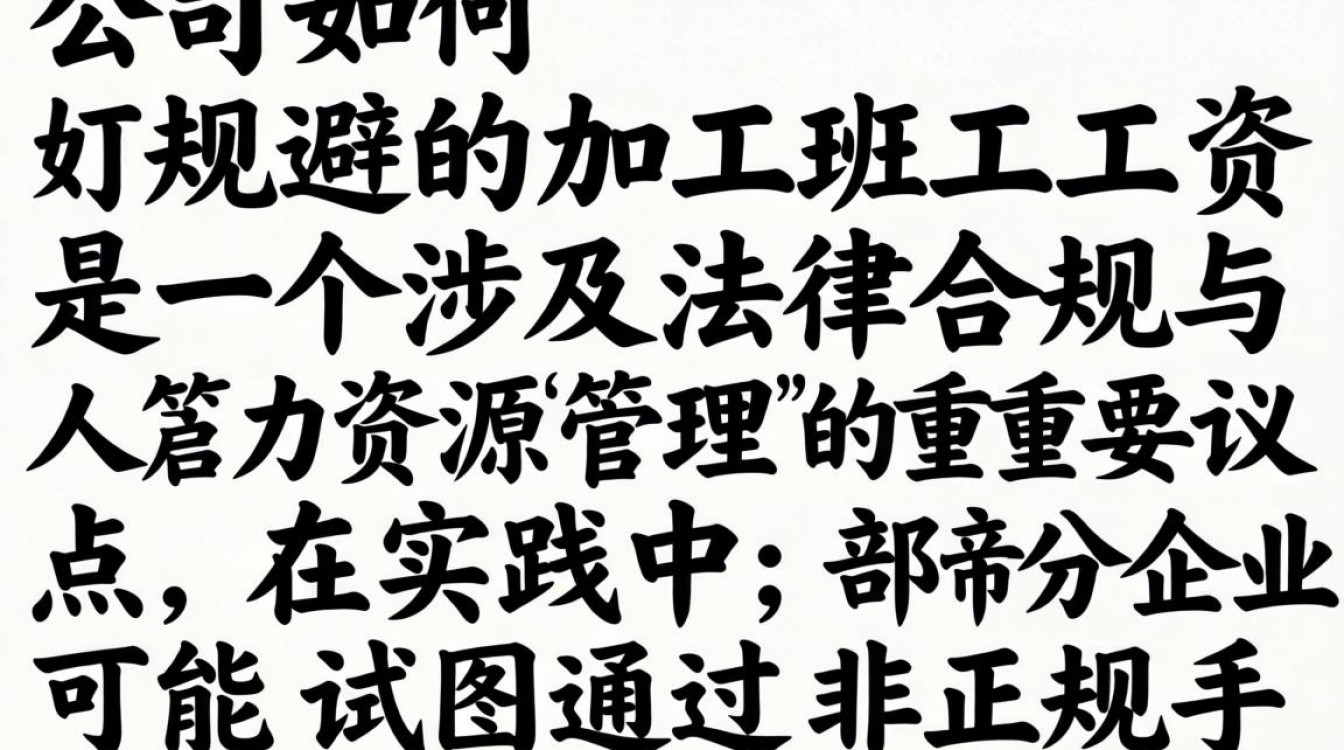 公司如何合法规避加班费且不被员工告?专家深度解析,公司不给加班费怎么办-图3 公司如何合法规避加班费且不被员工告?专家深度解析,公司不给加班费怎么办-图3