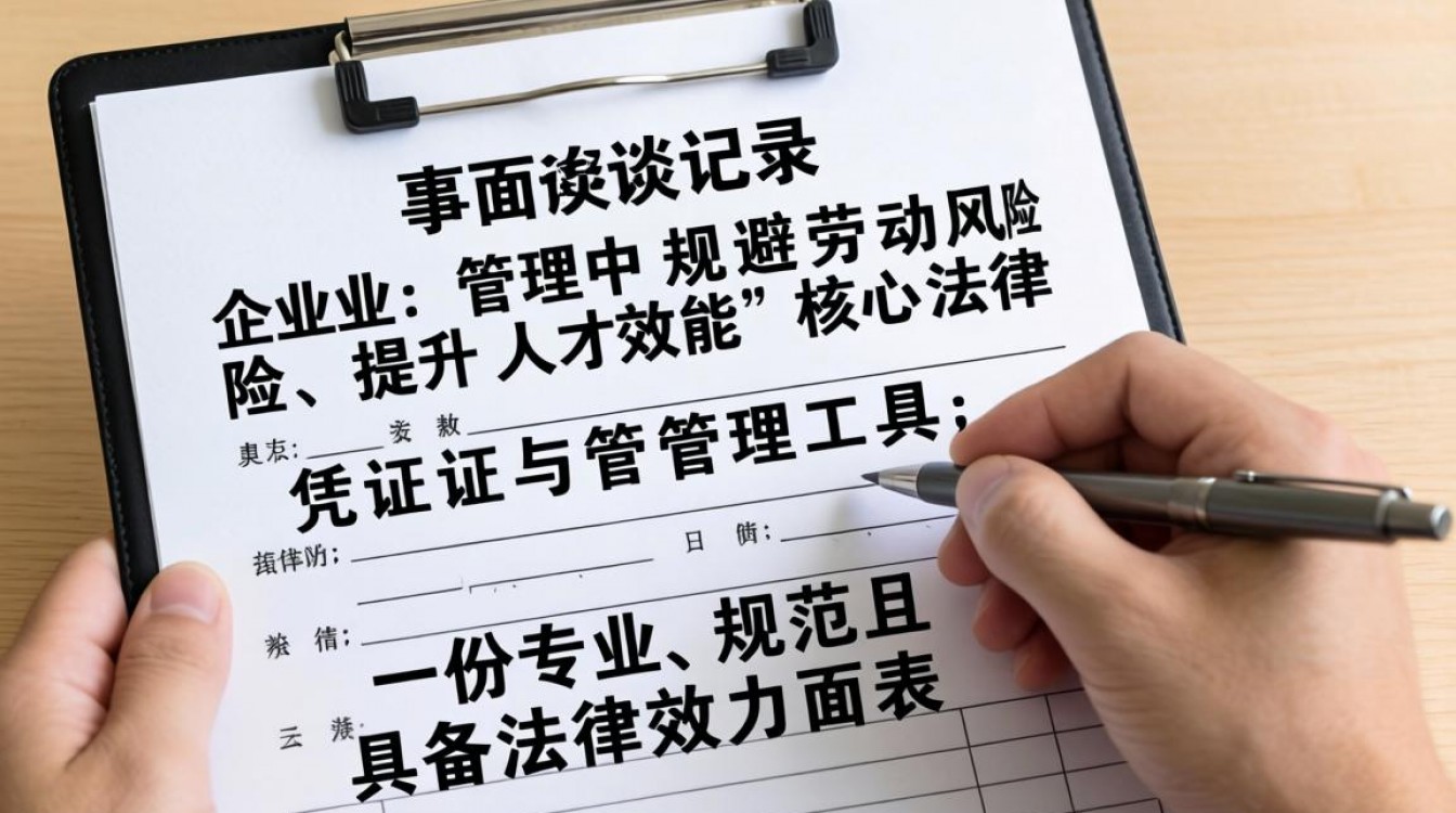 人事面谈记录表-图1