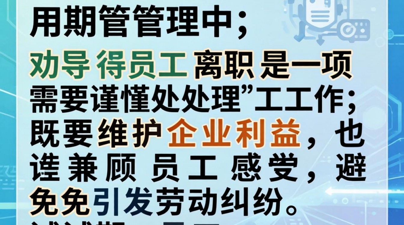 试用期员工劝退的正确流程和注意事项有哪些?-图1 试用期员工劝退的正确流程和注意事项有哪些?-图1