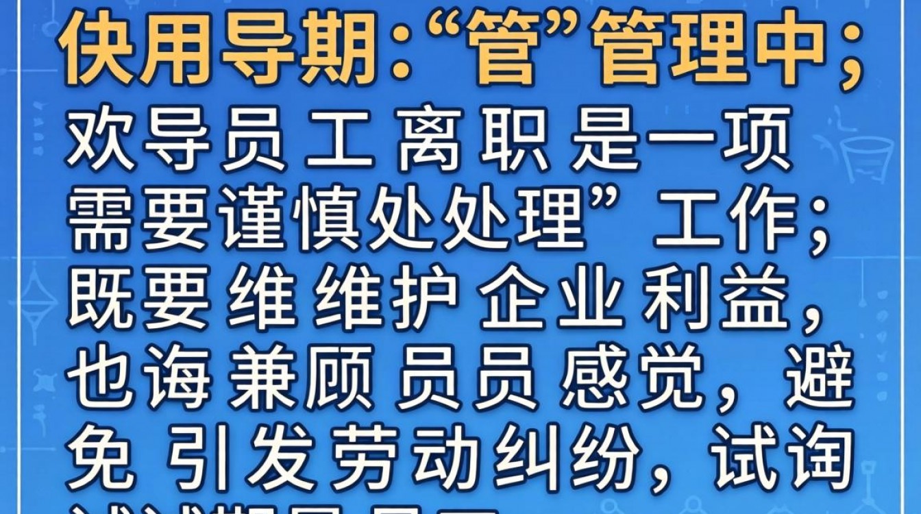 试用期员工劝退的正确流程和注意事项有哪些?-图2 试用期员工劝退的正确流程和注意事项有哪些?-图2
