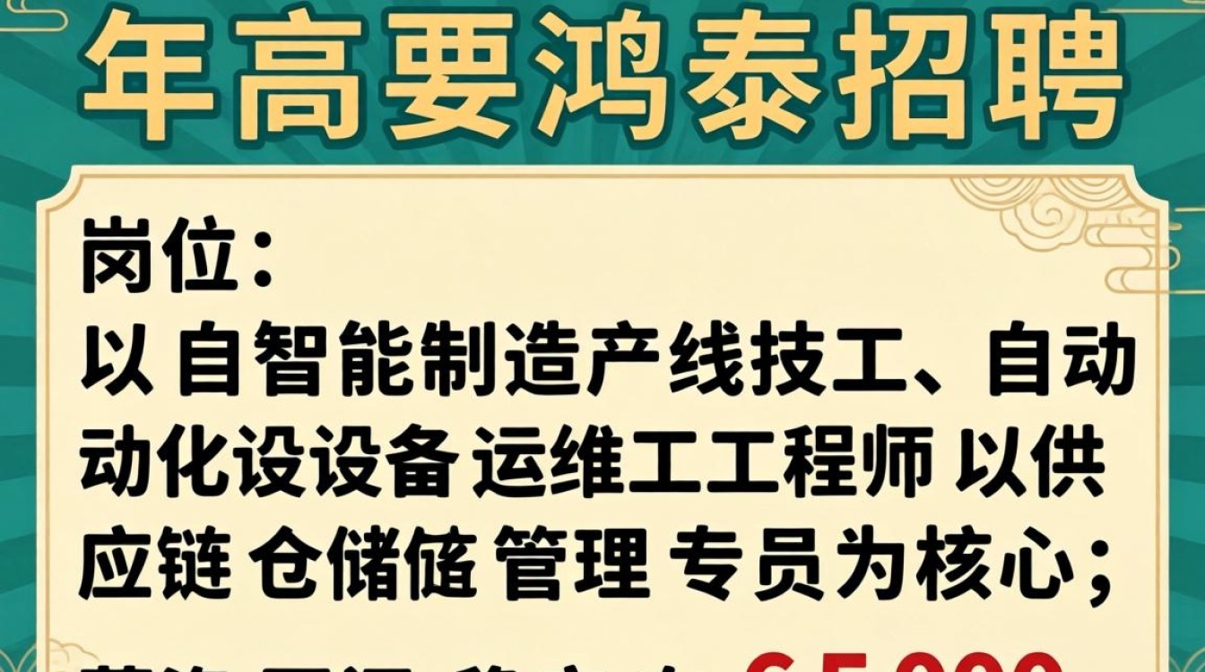 高要鸿泰招聘岗位有哪些？高要鸿泰最新招聘-图1