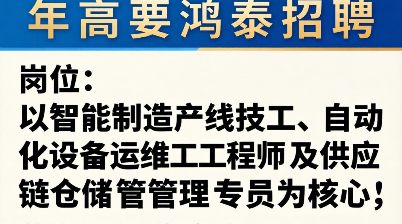 高要鸿泰招聘岗位有哪些？高要鸿泰最新招聘-图3
