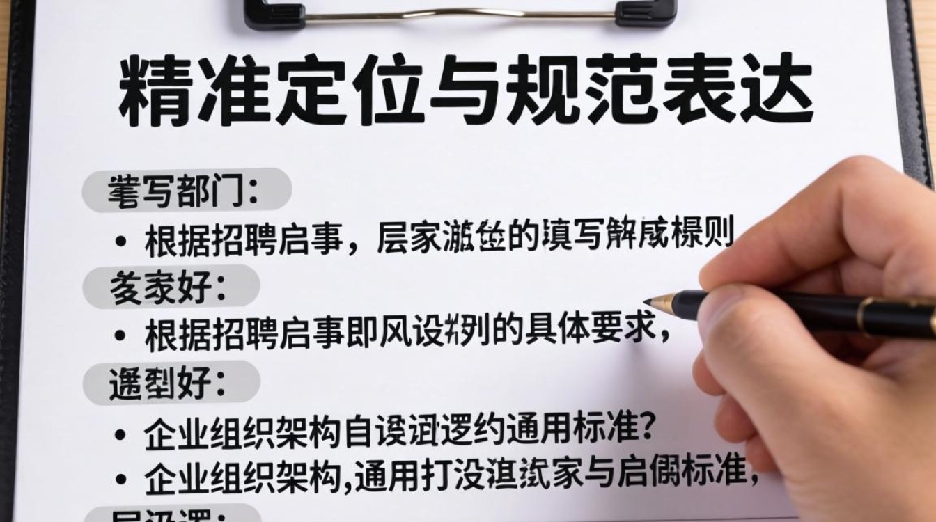 求职部门怎么写才正确?求职意向部门填写规范指南 求职意向部门填写规范指南