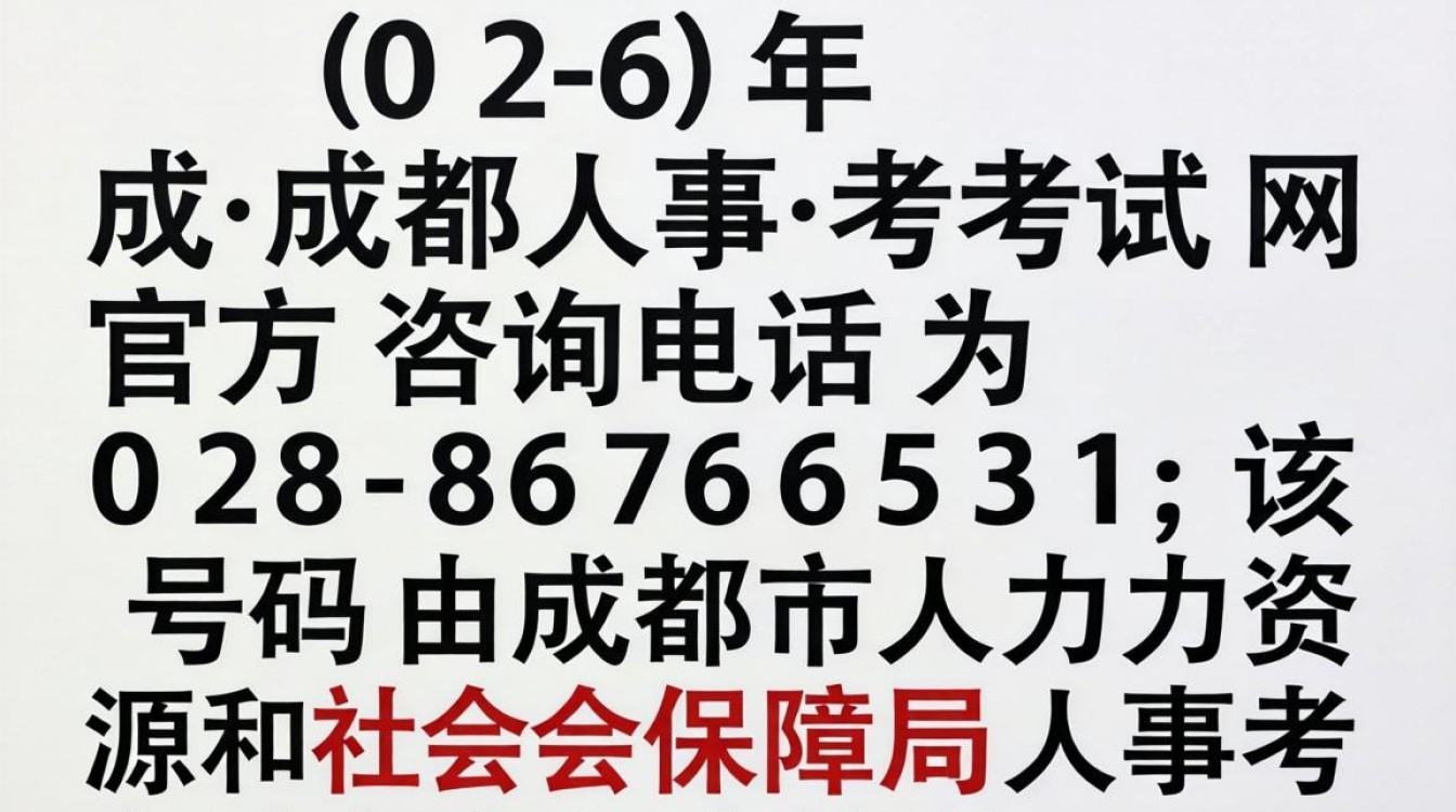 成都人事考试网电话是多少？成都人事考试网电话-图3