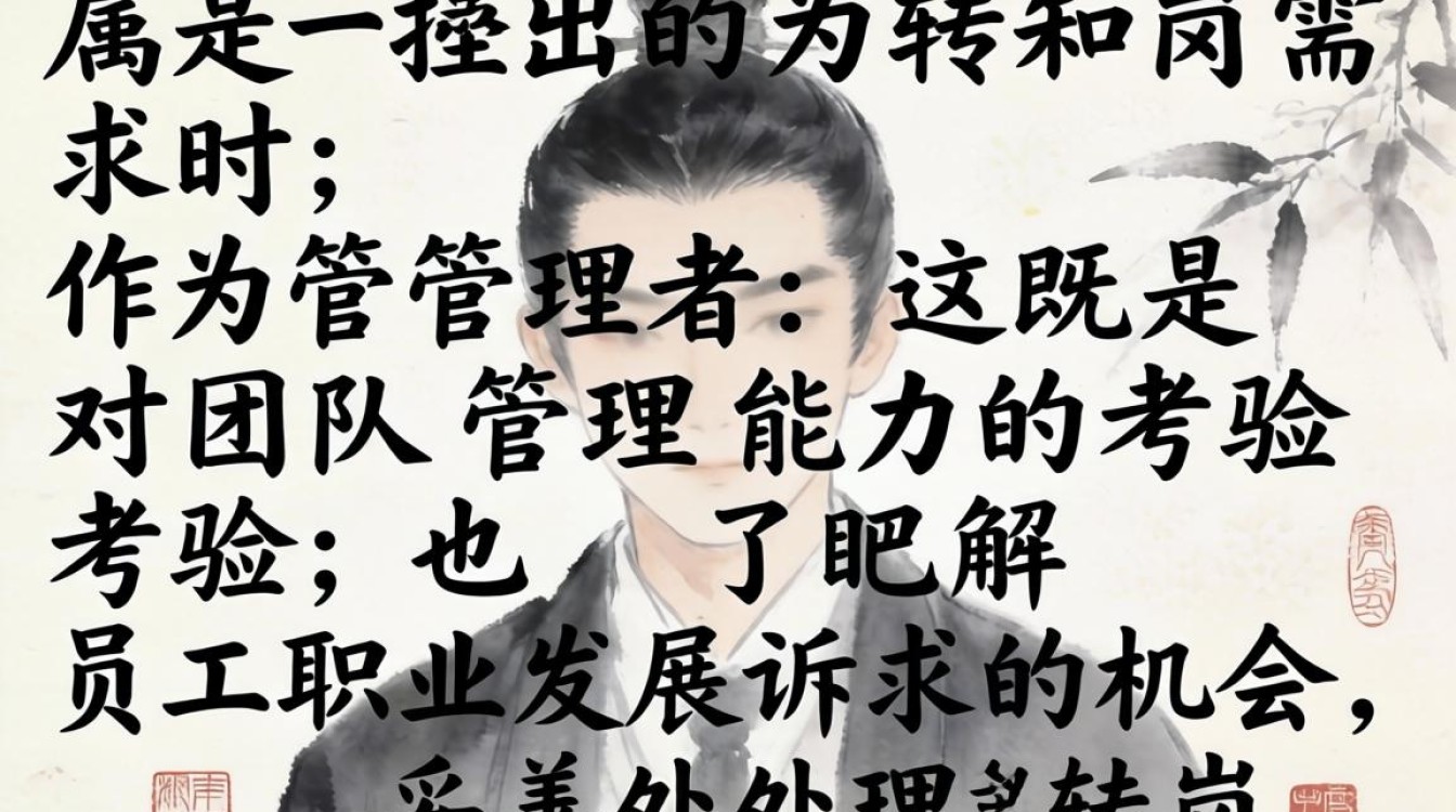 下属想转岗,管理者如何沟通既尊重又不影响团队?员工转岗怎么谈?-图2 下属想转岗,管理者如何沟通既尊重又不影响团队?员工转岗怎么谈?-图2