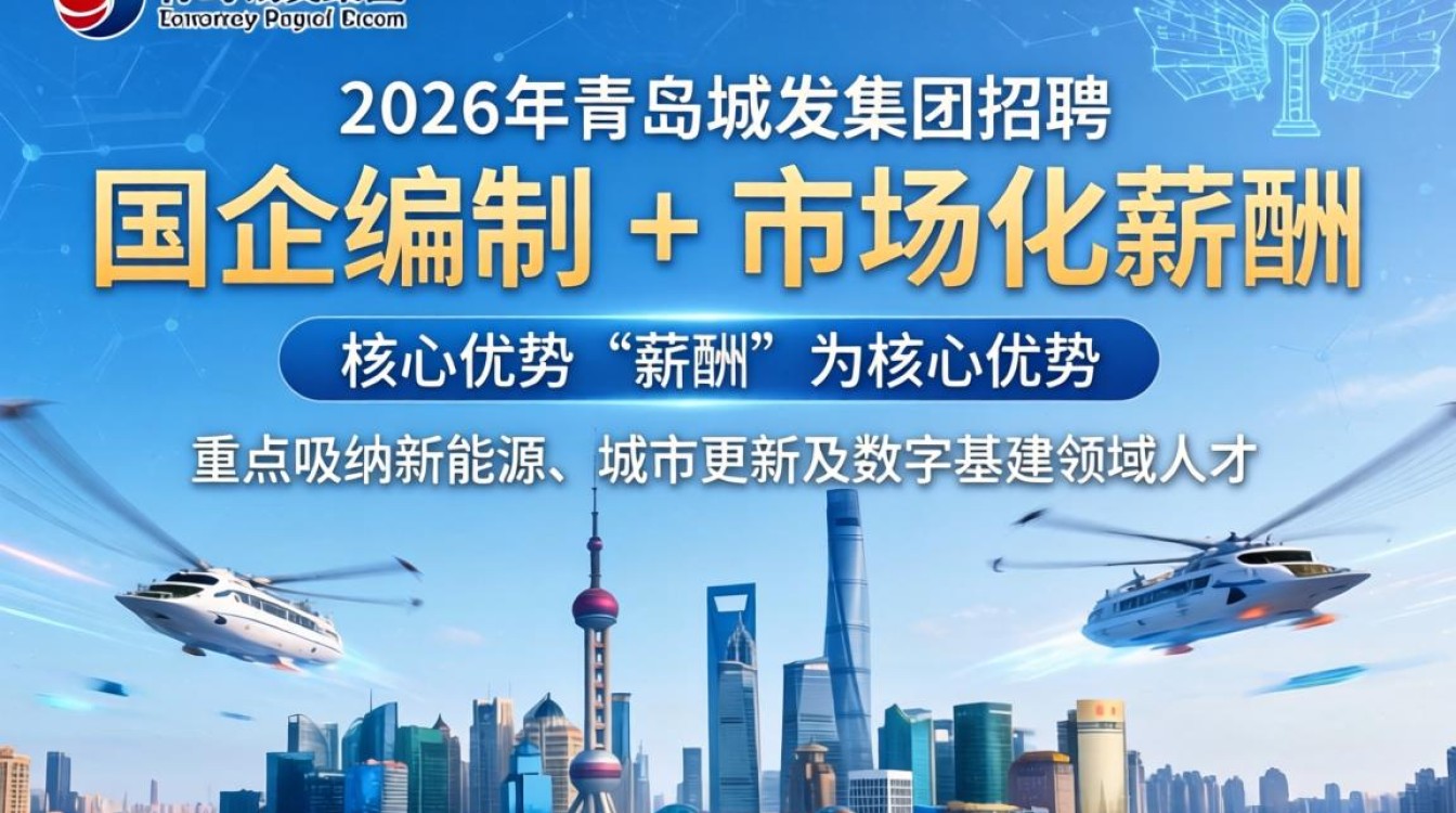 青岛城发招聘怎么样？青岛城发集团最新招聘岗位及待遇详情-图1