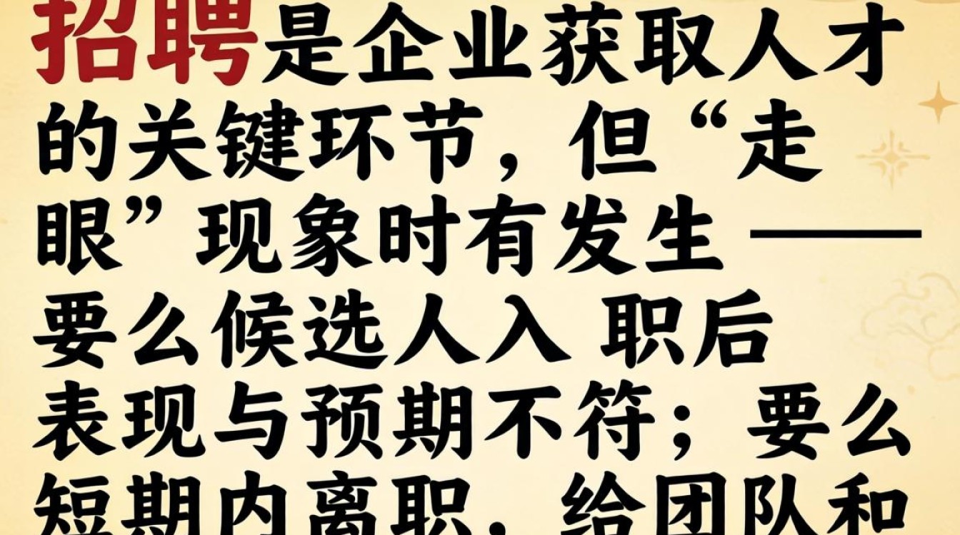 招聘如何做到不走眼?精准识人避坑关键技巧有哪些?-图3 招聘如何做到不走眼?精准识人避坑关键技巧有哪些?-图3