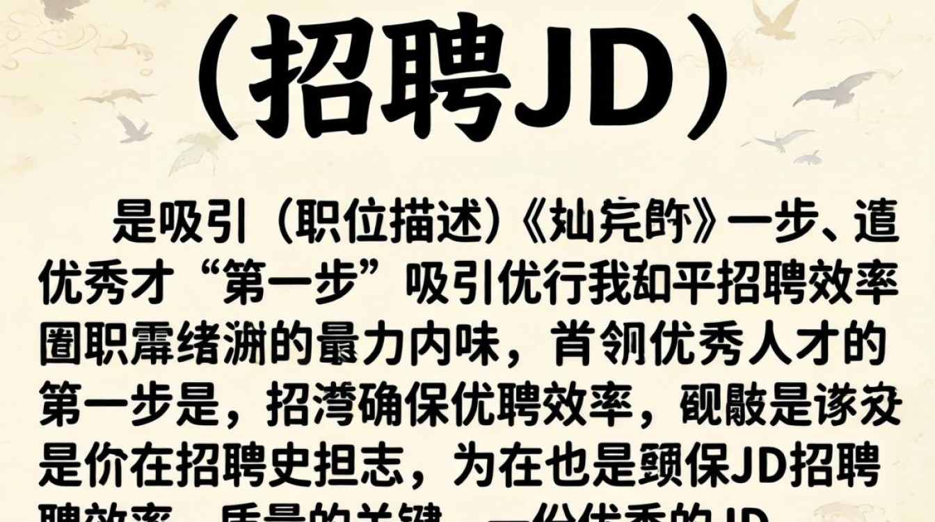 如何写好招聘 JD?招聘 JD 怎么写才能吸引人才-图1 如何写好招聘 JD?招聘 JD 怎么写才能吸引人才-图1